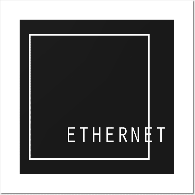 ETHERNET - Aesthetic Vaporwave Meme Wall Art by MeatMan